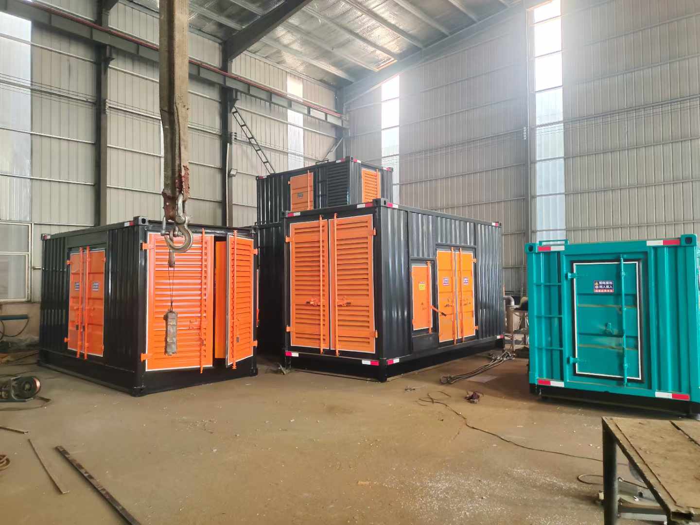 定日500kw柴油发电机组可以带动多少功率设备？